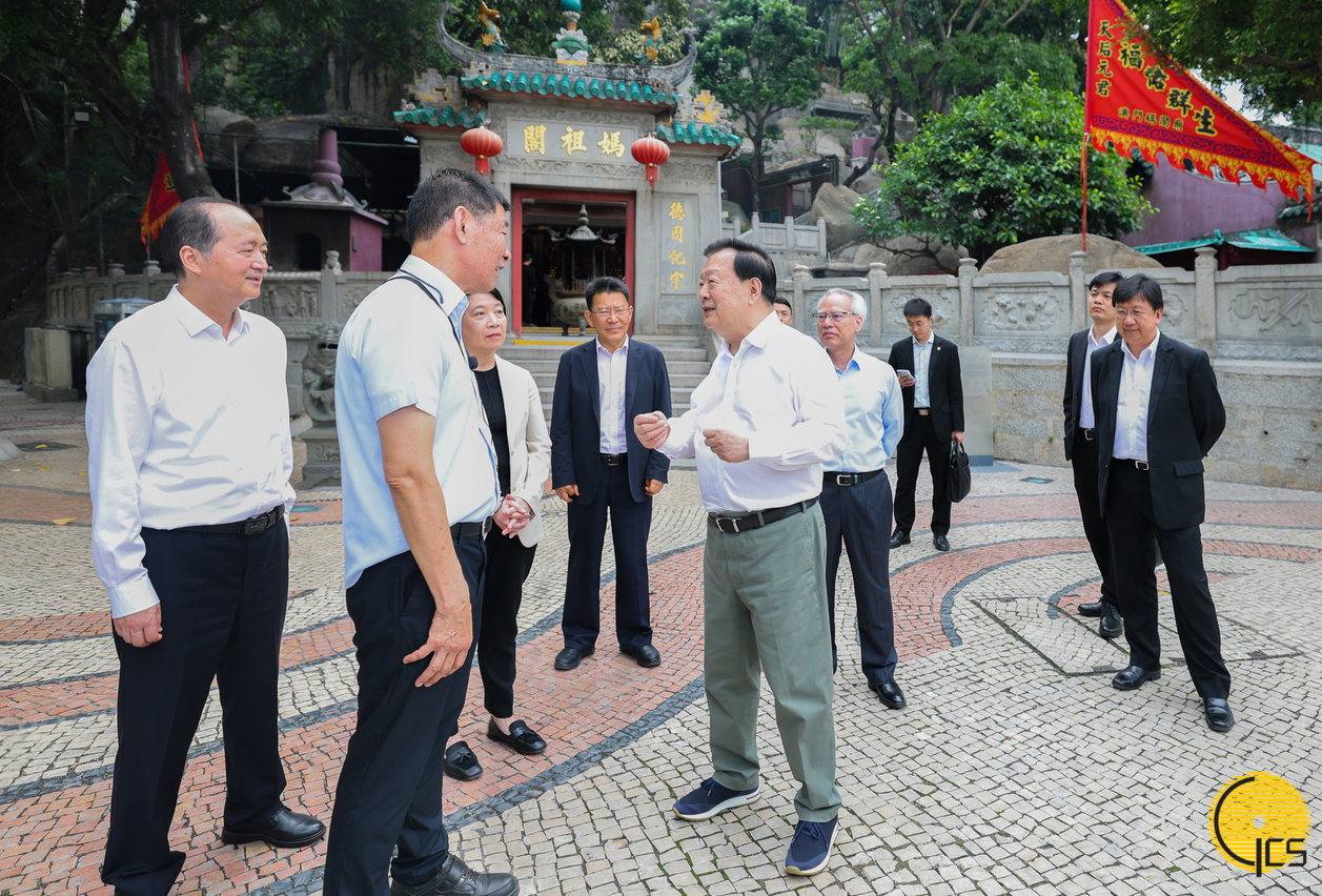 夏寶龍到訪媽閣廟及海事博物館等